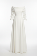 Achikrukru Classic Off-Shoulder Dress