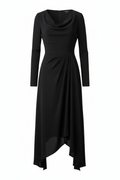 Achikrukru Classic Asymmetric Hem Dress